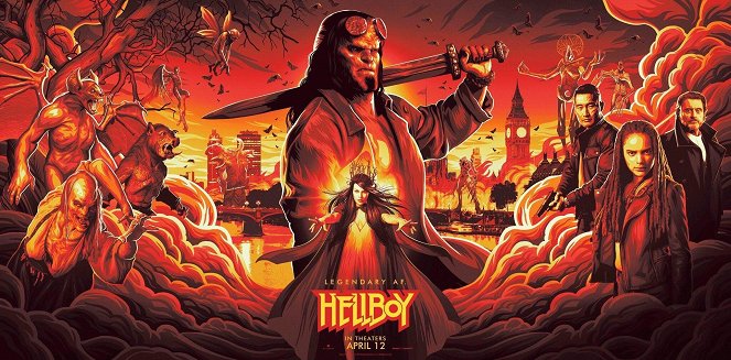 Hellboy: Kráľovná krvi - Plagáty