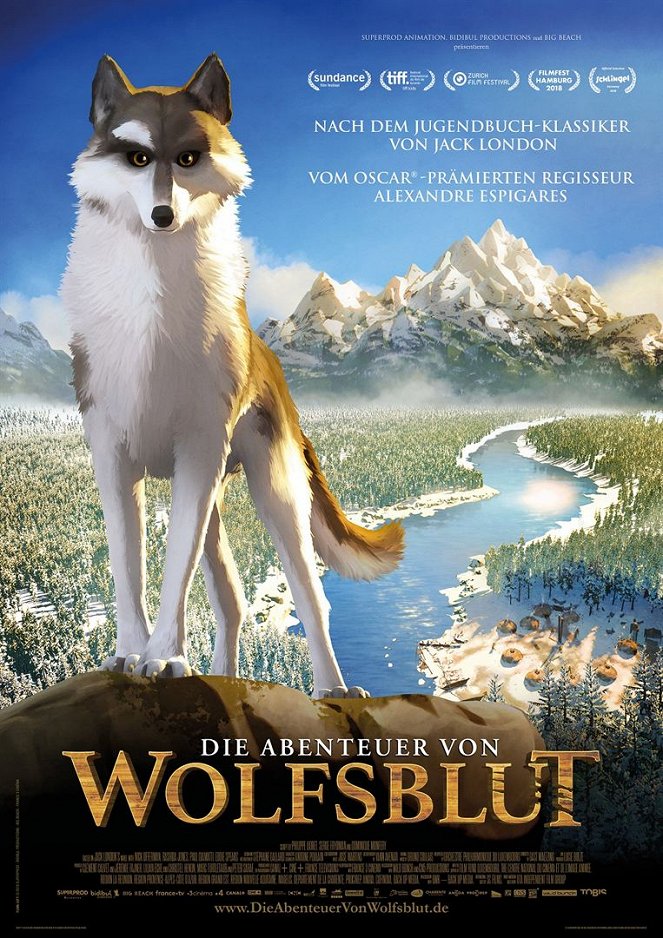 Die Abenteuer von Wolfsblut - Plakate