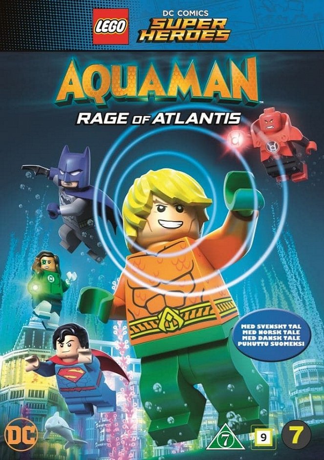 Lego DC Aquaman: Rage of Atlantis - Julisteet