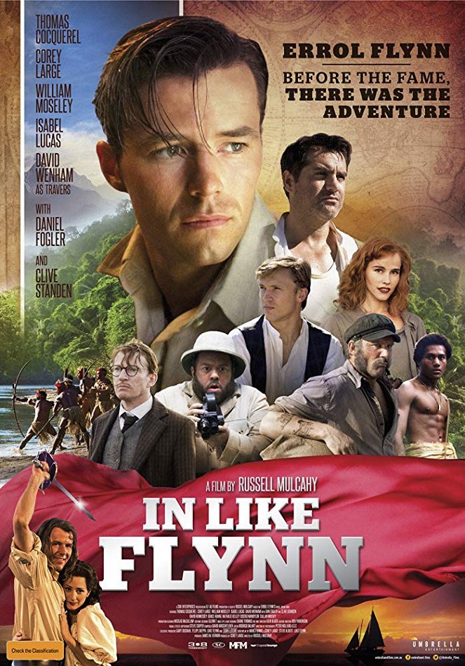 Las aventuras de Errol Flynn - Carteles