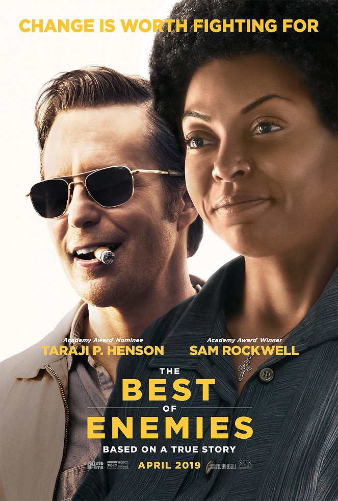 The Best of Enemies - Affiches