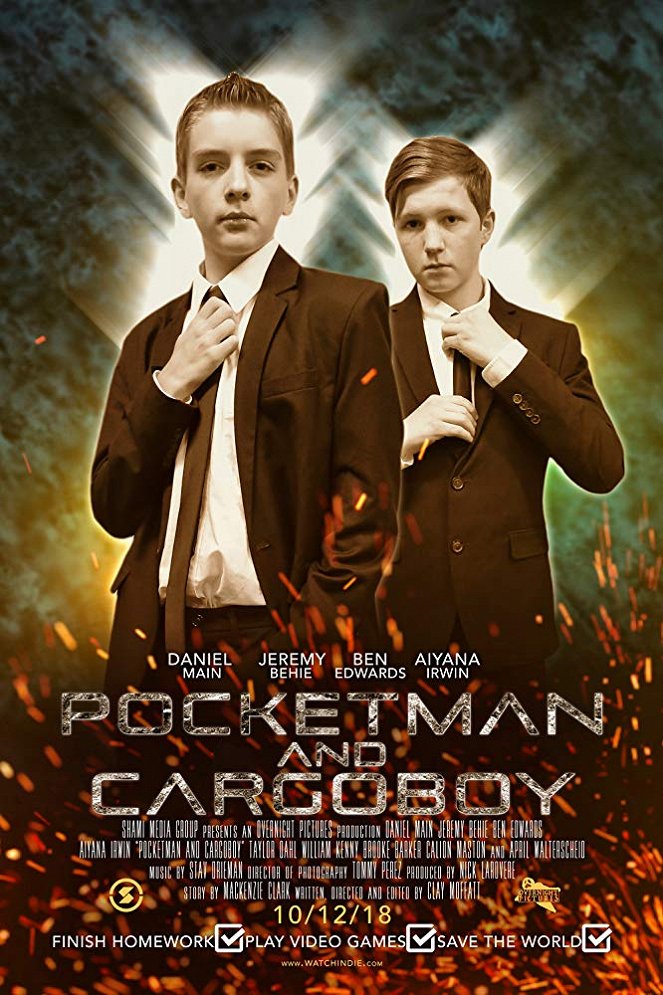 Pocketman and Cargoboy - Affiches