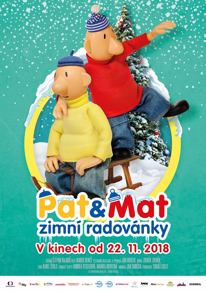 Pat a Mat: Zimní radovánky - Cartazes