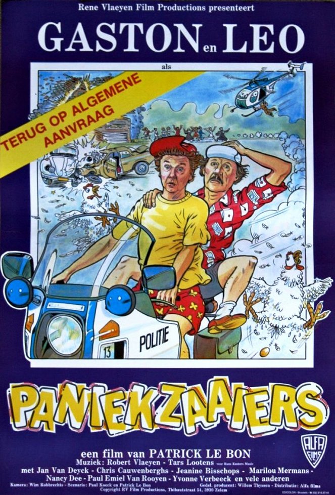 Paniekzaaiers - Plakátok
