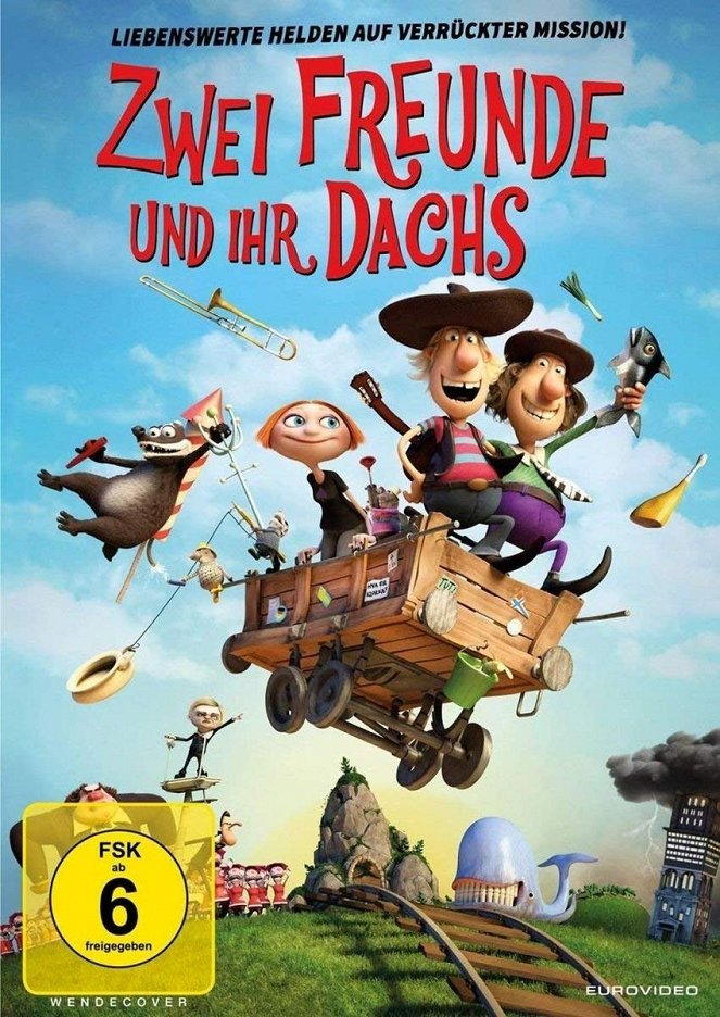 Zwei Freunde und ihr Dachs - Plakate