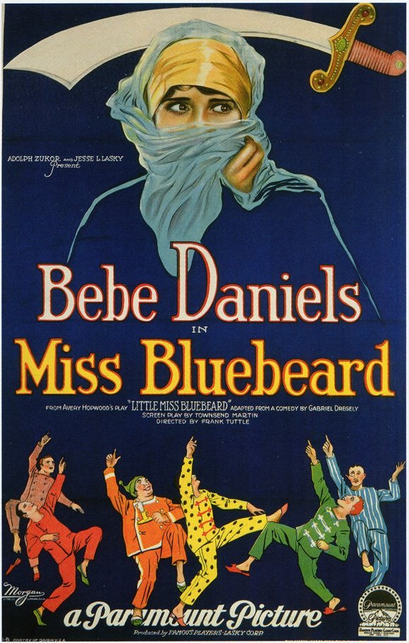 Miss Bluebeard - Plakate