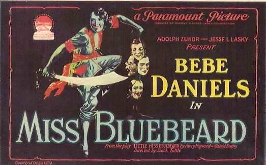 Miss Bluebeard - Carteles