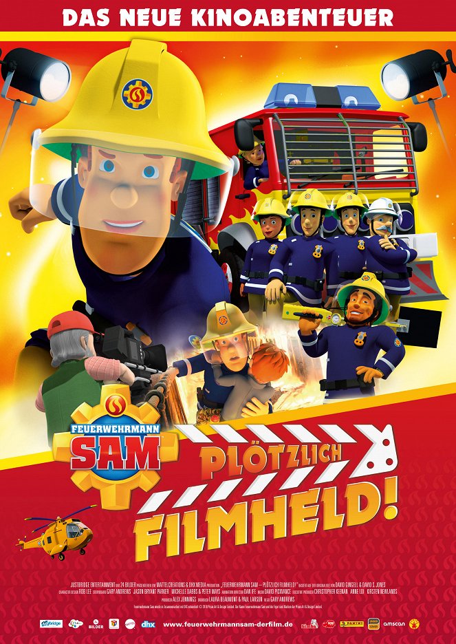 Feuerwehrmann Sam - Plötzlich Filmheld! - Plakate