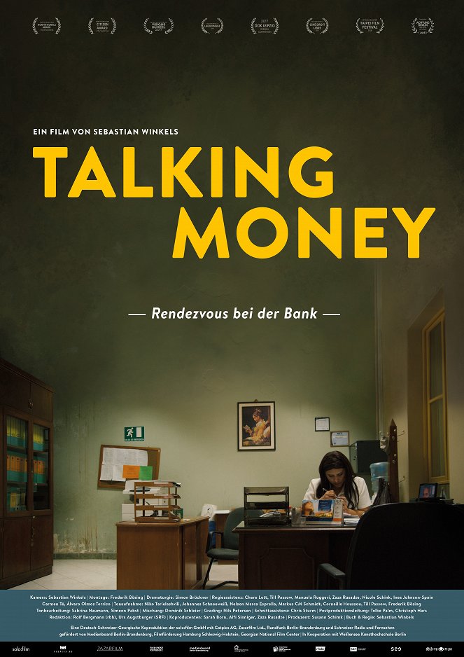 Talking Money - Rendezvous bei der Bank - Plakaty