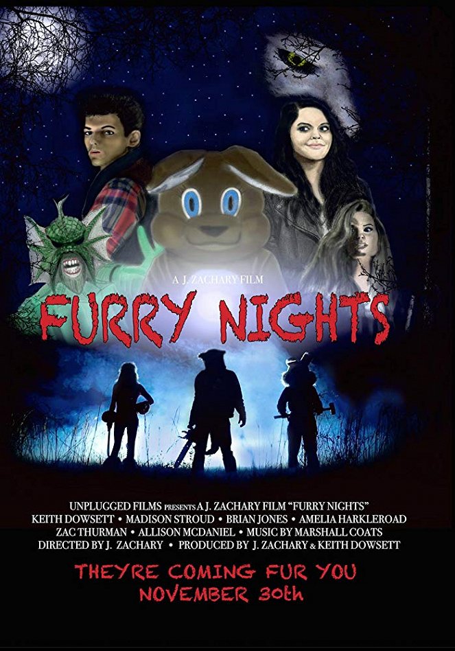 Furry Nights - Carteles