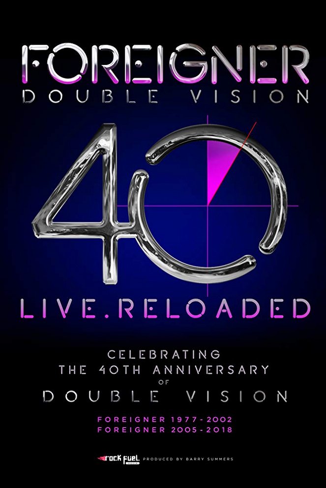 Foreigner Double Vision 40 Live.Reloaded - Cartazes