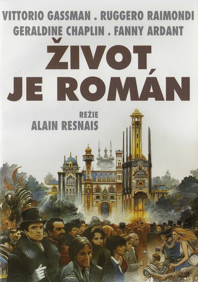 Život je román - Plakáty