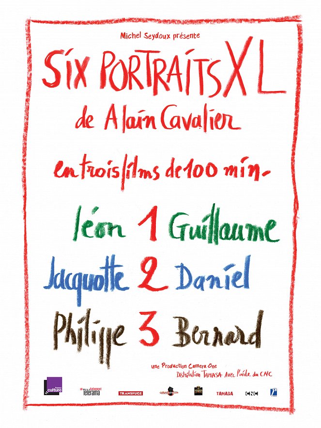 Six portraits XL 3 : Philippe et Bernard - Plakate