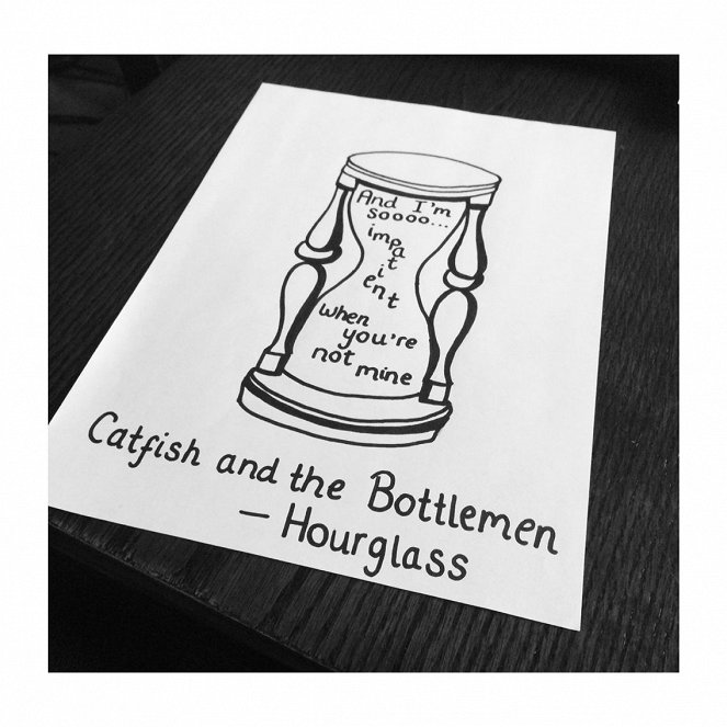 Catfish and the Bottlemen - Hourglass - Cartazes