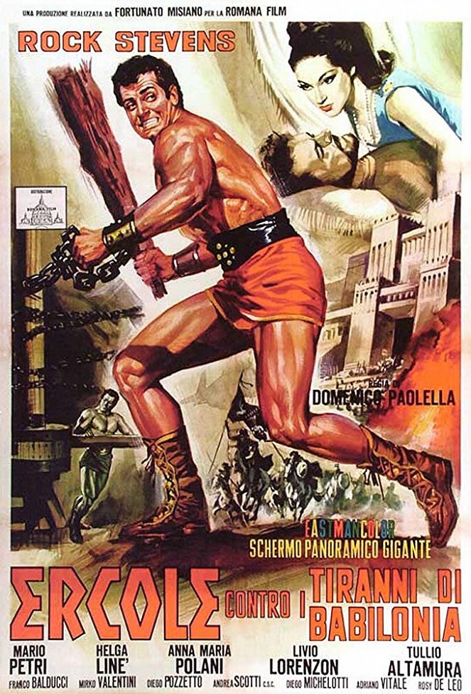 Hercules tegen de tiranen van Babylonie - Posters