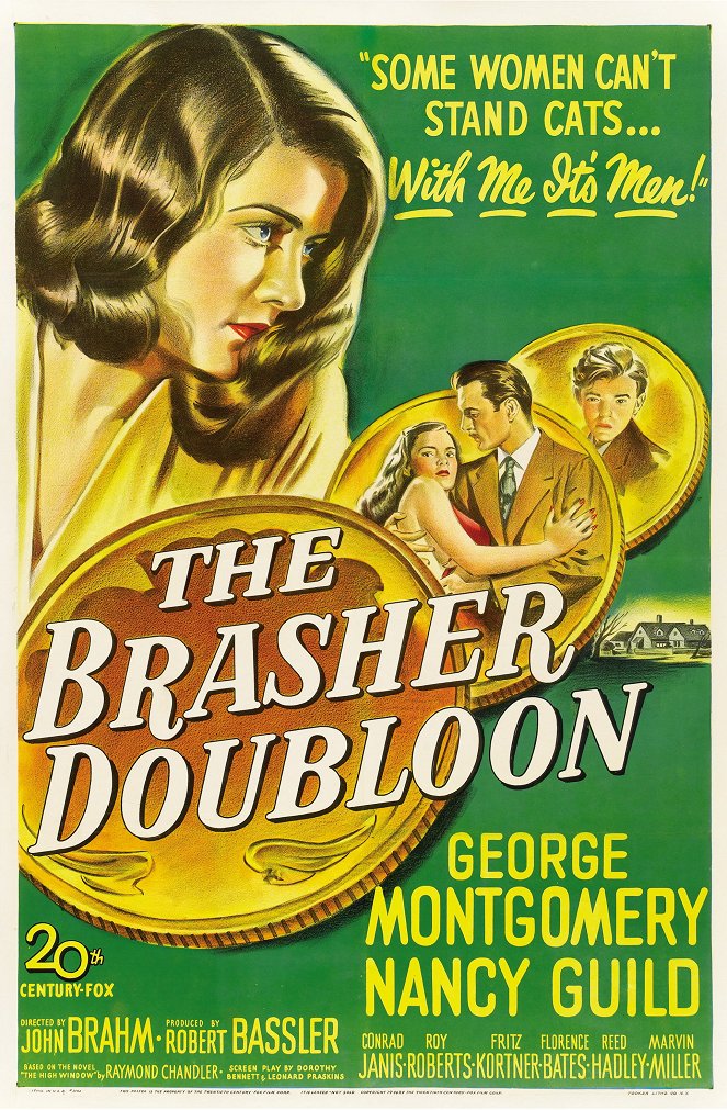 The Brasher Doubloon - Plakátok
