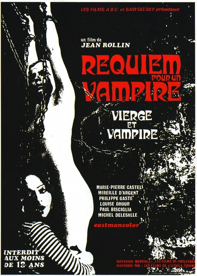 Requiem pour un vampire - Plakátok