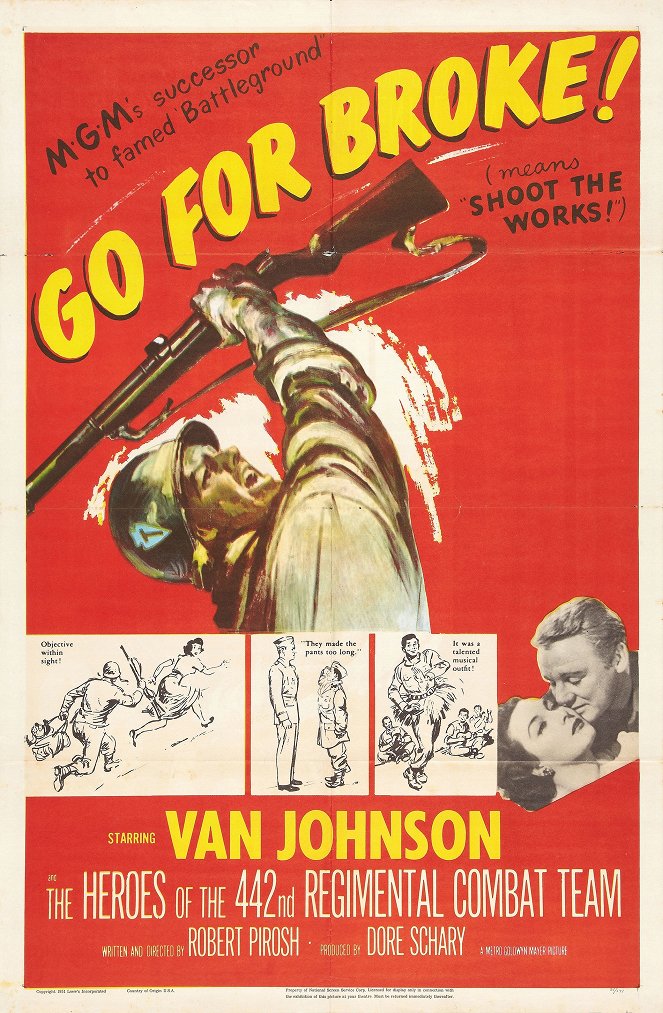 Go for Broke! - Posters