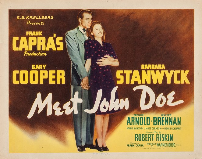 John Doe, de man die het meende - Posters