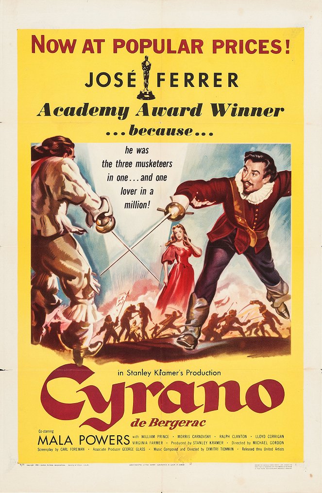 Cyrano z Bergeraku - Plakáty
