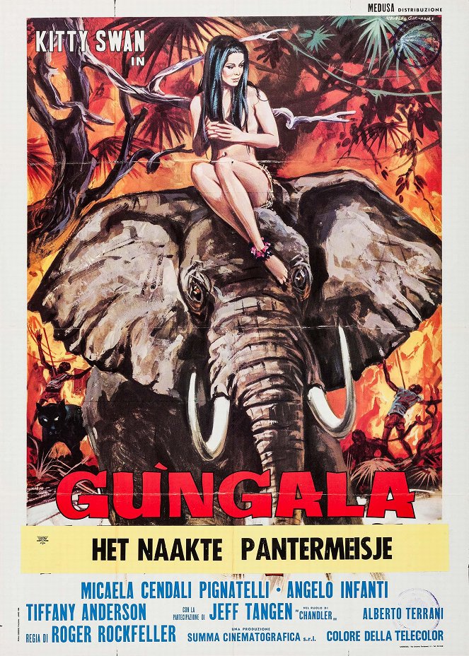 Gungala, la panthère nue - Posters