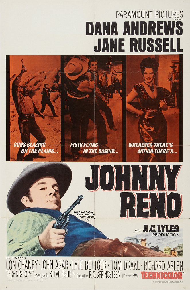 Johnny Reno - Affiches