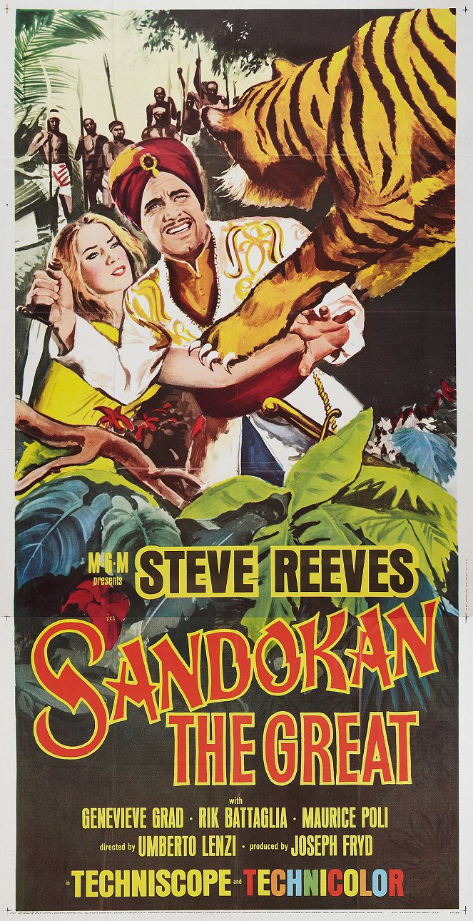 Sandokan the Great - Posters