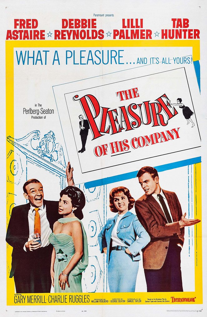 The Pleasure of His Company - Posters