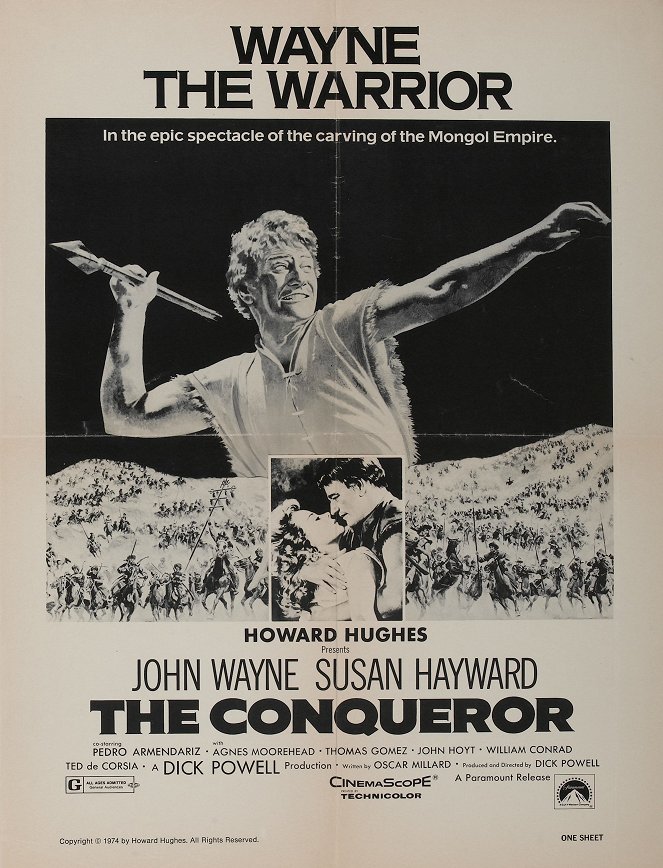 The Conqueror - Cartazes