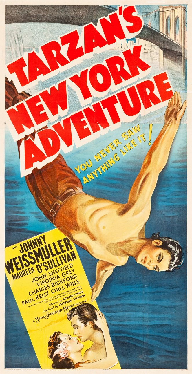 Tarzans Abenteuer in New York - Plakate