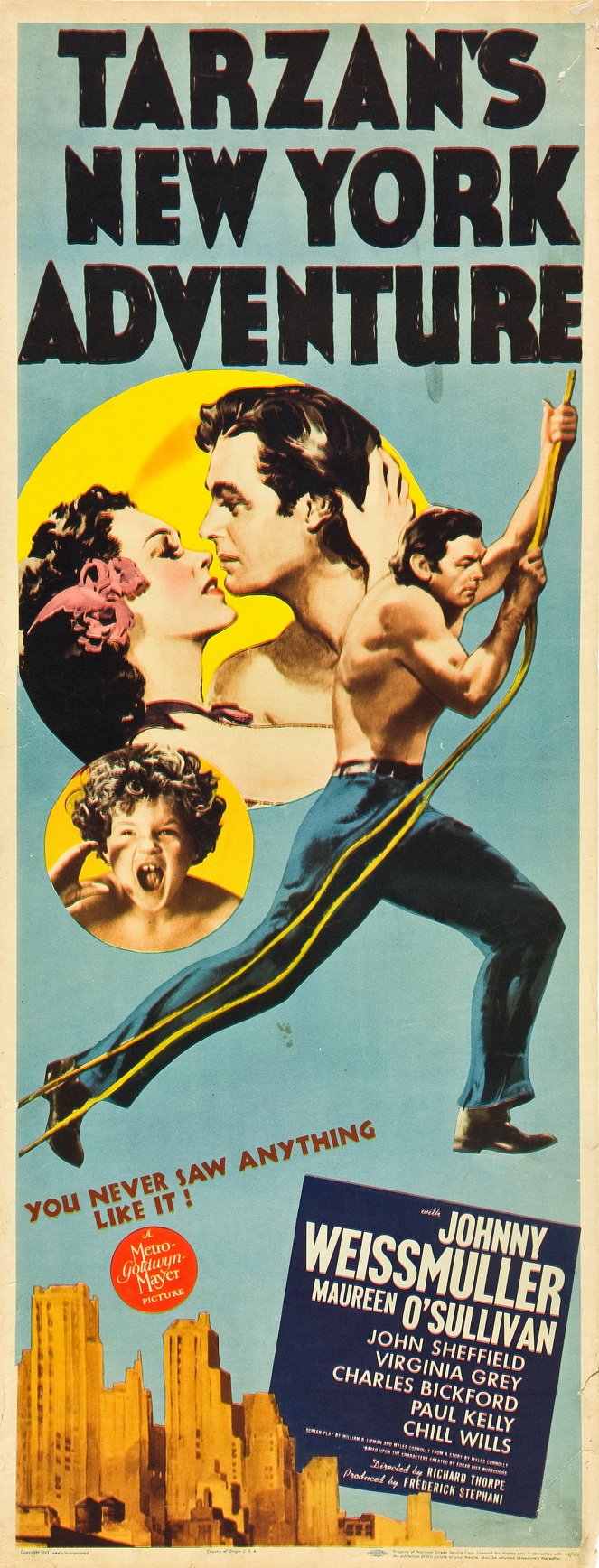 Tarzans Abenteuer in New York - Plakate