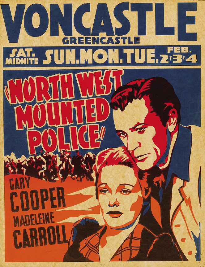 North West Mounted Police - Plakáty
