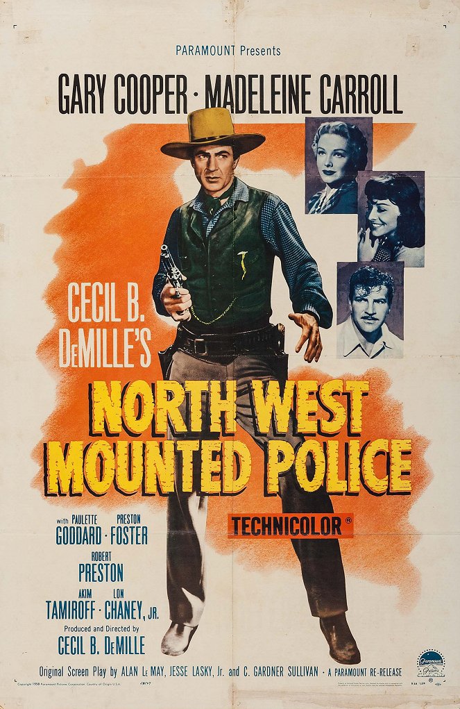 North West Mounted Police - Plakáty
