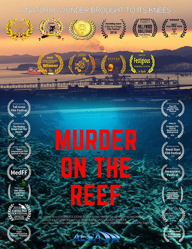 Murder on the Reef - Plakate
