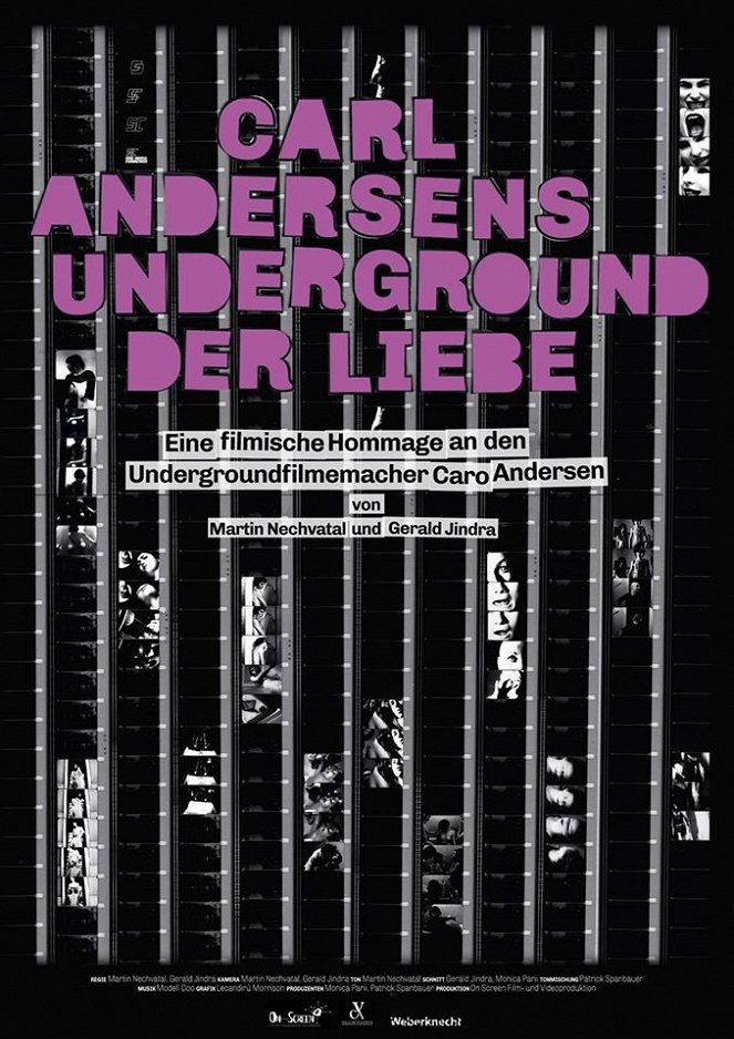 Carl Andersens Underground der Liebe - Julisteet