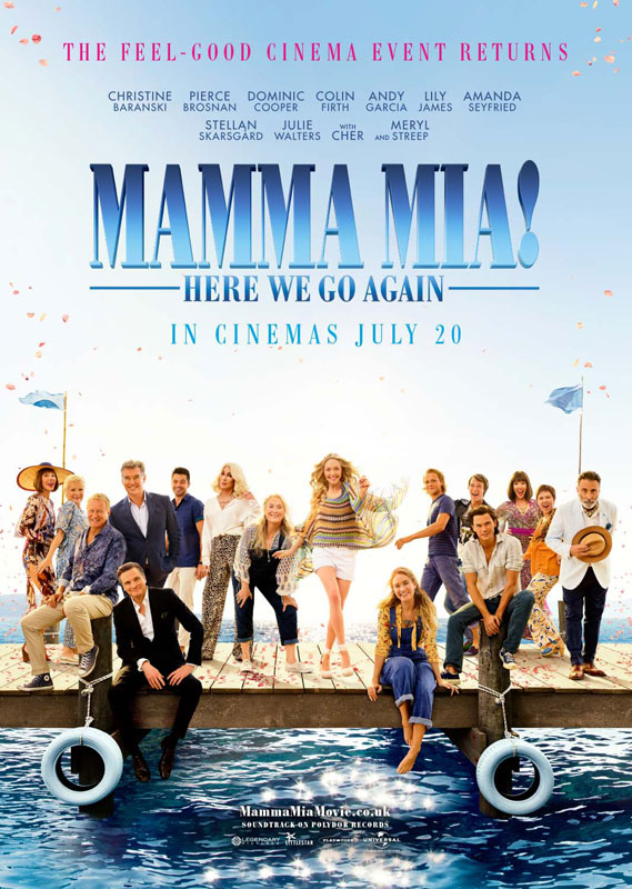 Mamma Mia! Here We Go Again - Julisteet