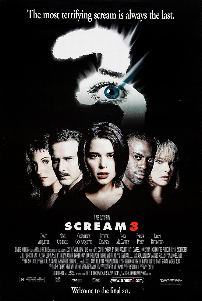 Scream 3 - Julisteet