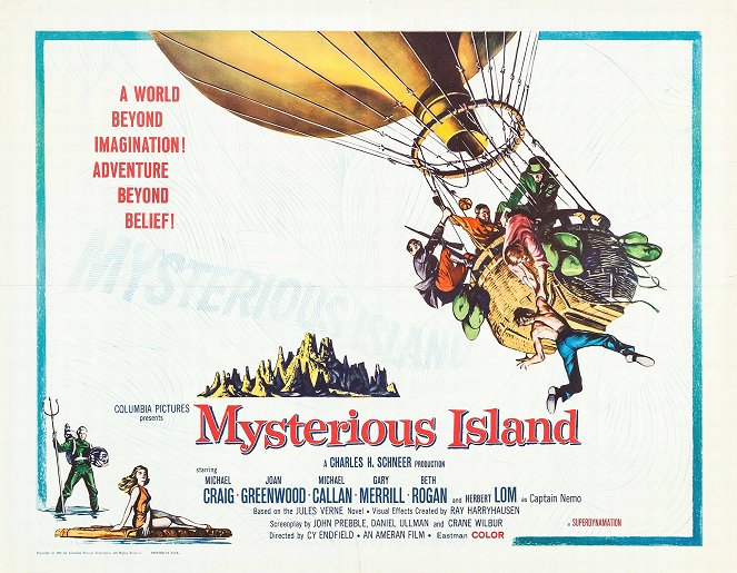 Rejtelmes sziget - Plakátok