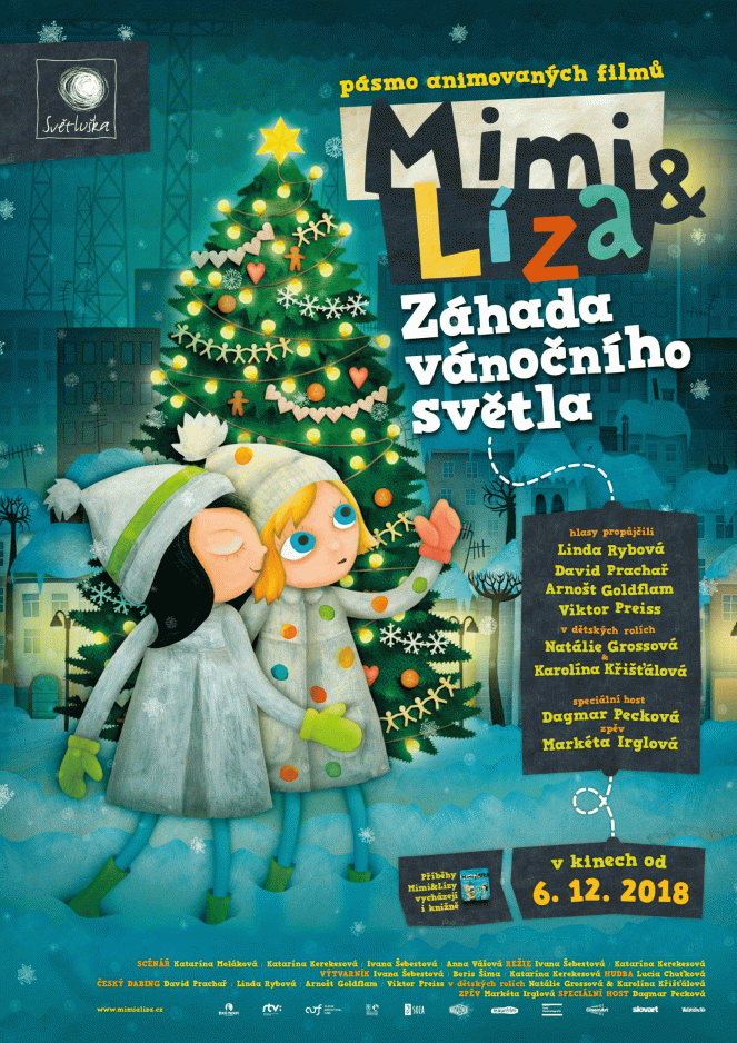 Mimi a Líza: Záhada vianočného svetla - Plakate