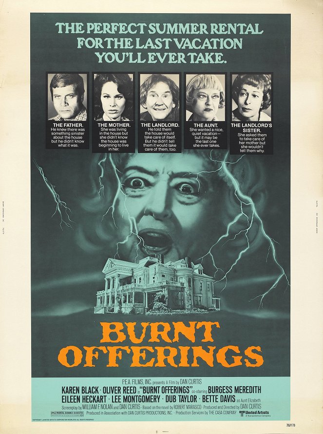 Burnt Offerings - Posters