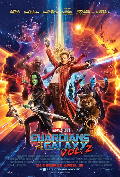 Guardians of the Galaxy Vol. 2 - Julisteet