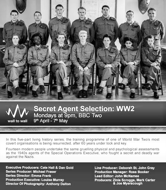 Secret Agent Selection: WW2 - Posters