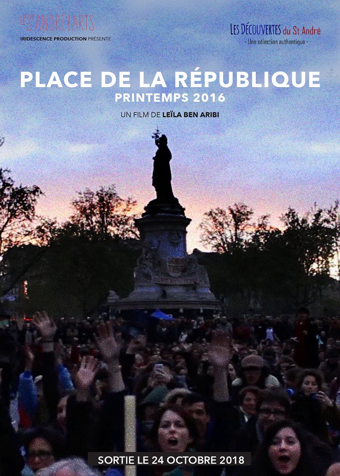 Place de la République, printemps 2016 - Affiches