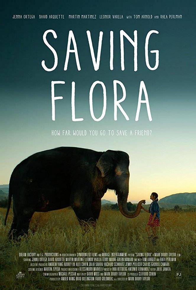 Saving Flora - Carteles