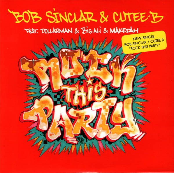 Bob Sinclar - Rock This Party - Cartazes