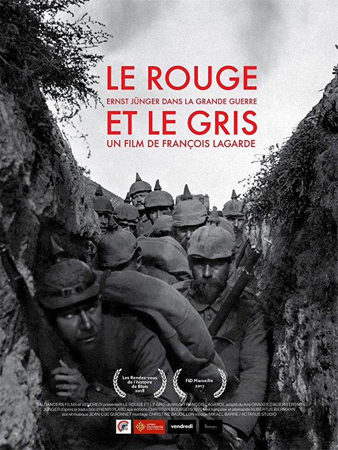 Le Rouge et le Gris - Ernst Jünger dans la Grande Guerre - Julisteet