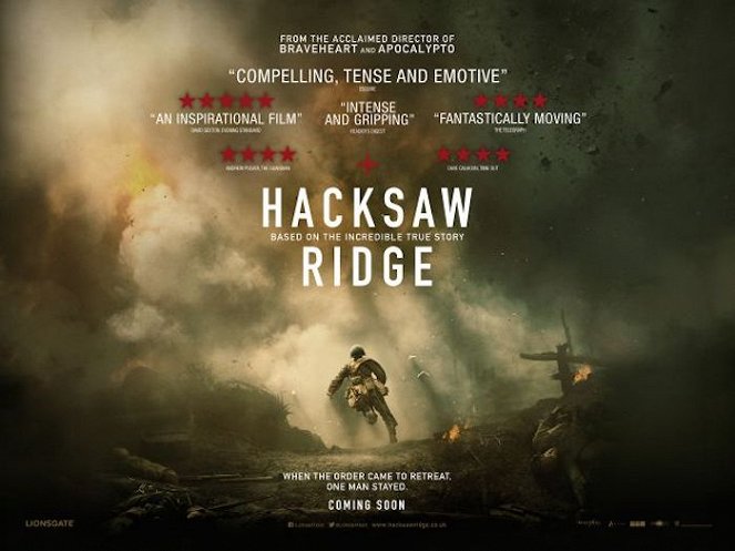 Hacksaw Ridge - Posters