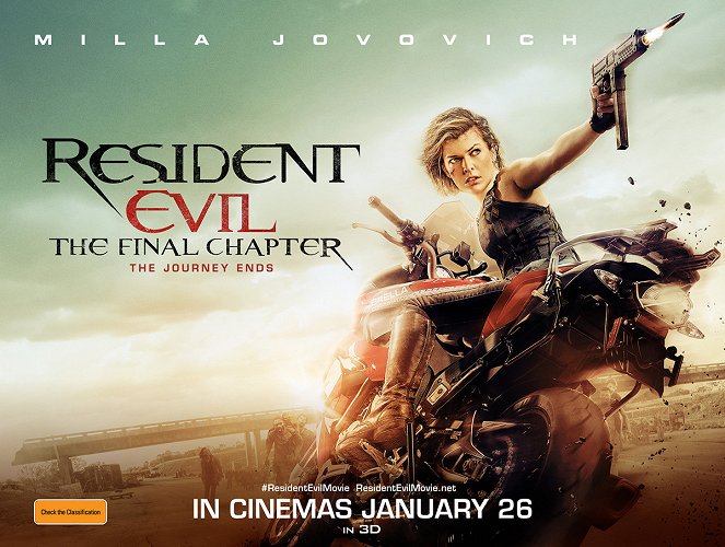 Resident Evil: El capítulo final - Carteles