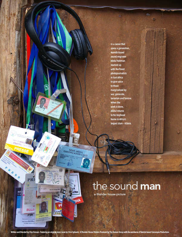 The Sound Man - Cartazes