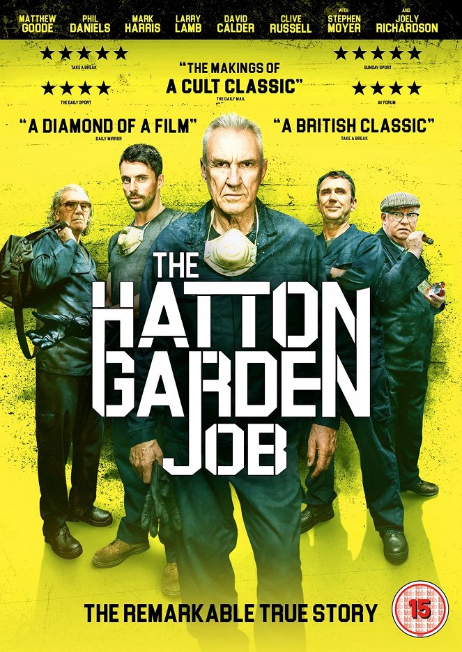 Hatton Garden - az utolsó meló - Plakátok